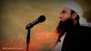 Maulana Tariq jameel Sahab Bayan Duniya Ki Aurat Afzal Hai WhatsApp status faazil samay fs creation screenshot 4