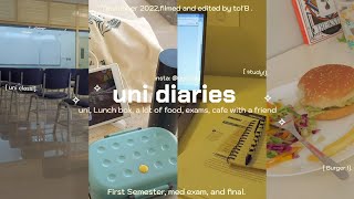 Uni diaries [eng sub] فلوق يوميات طالبة في جامعة الإمام، لانش بوكس، مكتبة، فاينل