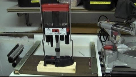 Quick Change Mount for Reloading Press and Other Stuff