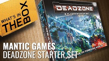 Uitpakken: Deadzone 3e editie startersset | Mantic Games