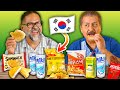 Mexican Dads Try Korean Snacks!