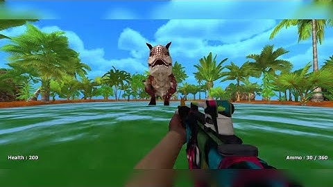 Dinosaur Bloody Island - Android ios Gameplay Walkthrough