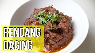 How to Cook : Beef Rendang | Cara Masak : Rendang Daging