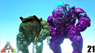 ARK: Survival Evolved - FABLED ROCK ELEMENTAL & CAPTAIN BLACK BOULDER !!! ARK BIONIC PRIMAL FEAR E21