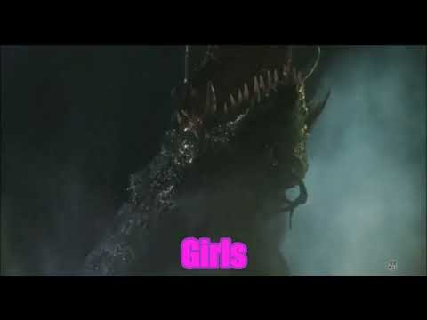 WHEN THE TEACHER SAYS BOYS VS GIRLS | KAIJU EDITION | GIRLS EDITION #godzilla