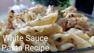 White Sauce Pasta Recipe | चीजी व्हाइट सॉस पास्ता कैसे बनाएं | Best White Sauce Pasta