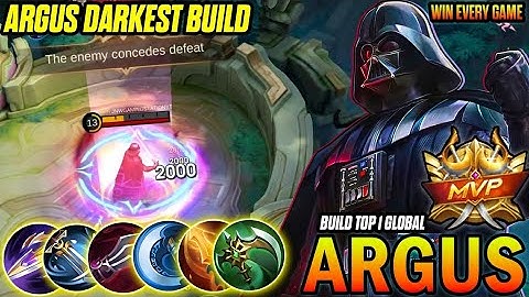 ARGUS 13 Kill Argus Best Carry  Best Argus Side Lane Build argus epic comeback MLBB