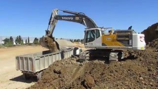 Volvo EC480E loading trucks by Gilles Auriol - French construction machinery 22,429 views 1 year ago 8 minutes, 51 seconds