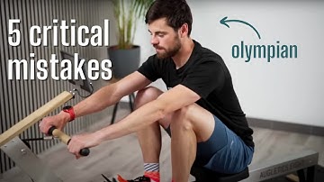 5 Mistakes to Avoid on the Rowing Machine! Lars shows you how to row the right way!