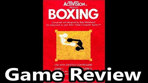 Boxing Atari 2600 Review - The No Swear Gamer Ep 593