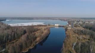 Осиповичи с высоты птичьего полёта / Flight Over The Town Of Osipovichi