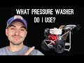 What Pressure Washer Do I Use?
