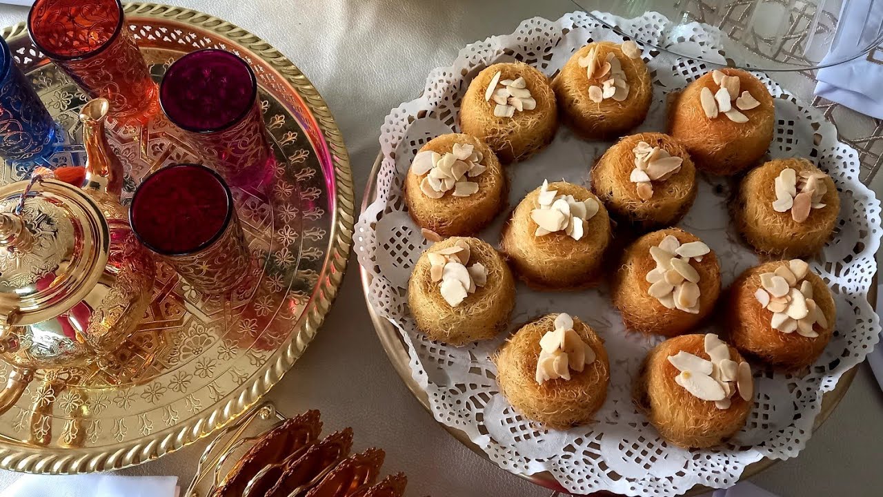 كنافة مغايرة بحشوة بسطيلة الدجاج تستحق التجربة 👍😋😋