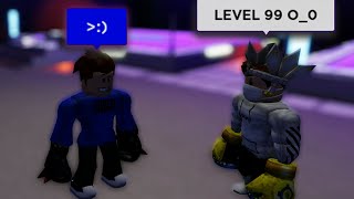 MAX LEVEL joins NOOBS (class b) in Roblox Boxing League