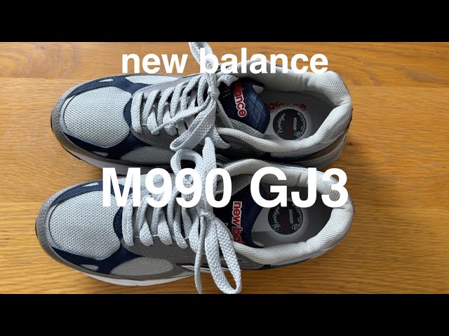 new balance, M990 GJ3. After all, I came to want three pairs only with New  Balance.