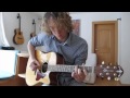 Toto - I'll be over you (on acoustic fingerstyle guitar - Stefan Demetz)