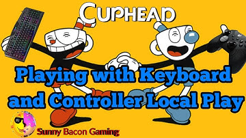 How to Play Cuphead 2 Players (Keyboard and Controller on PC) and Cuphead Intro Song | Cuphead