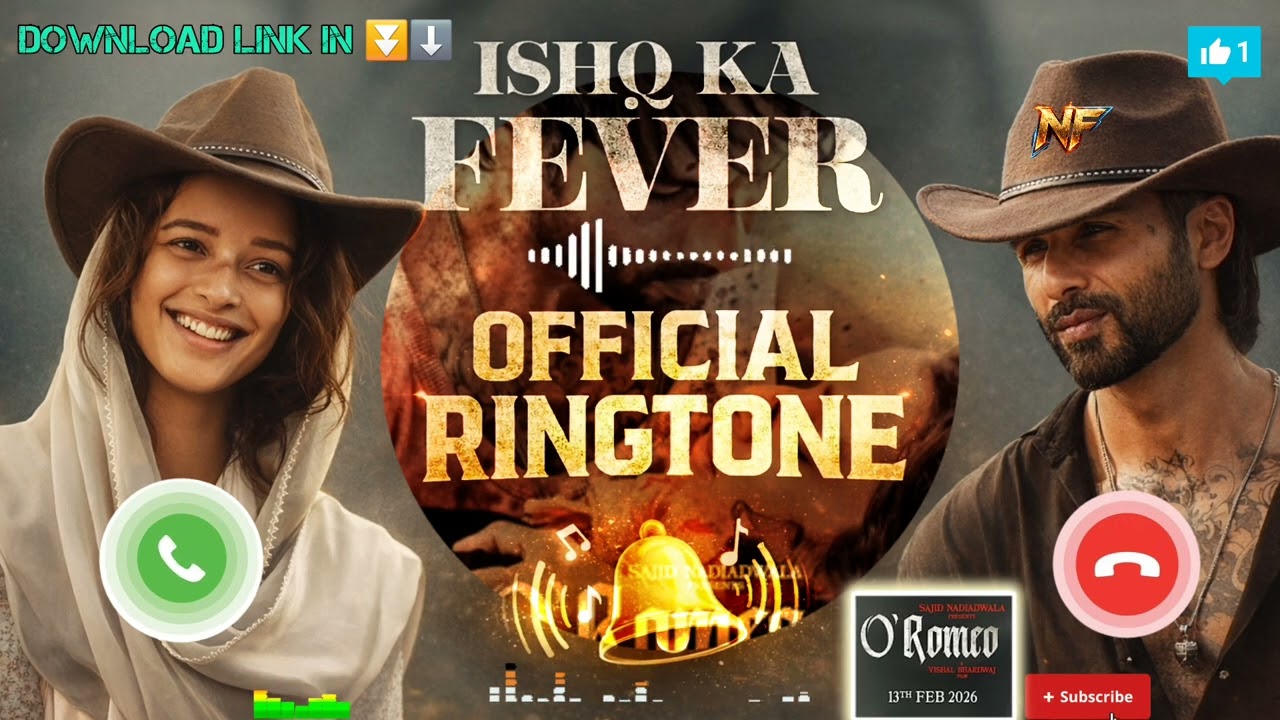 Halka Halka Fever h song ringtone download ⬇️⏬️ arjit singh | ishq ka fever ringtone | Shahid Kapoor