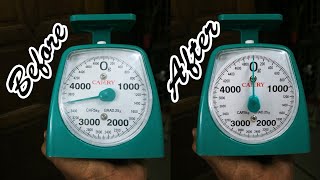 Analogue weight Scale repair at home | Camry spring scale repair | how to repair weight machine