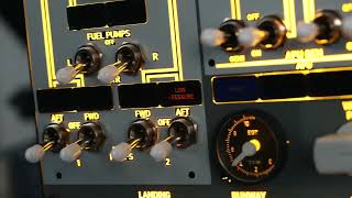 How to use rowsfire B107 OVHD PANEL #rowsfire #flightsimulator #boeing