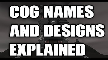Toontown Cog Names/Designs Explained!!!
