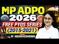 MP ADPO 2026 | Free PYQs Series (2015–2021) | Muskan Ma'am