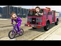 Escape The Firetruck Challenge! | GTA5