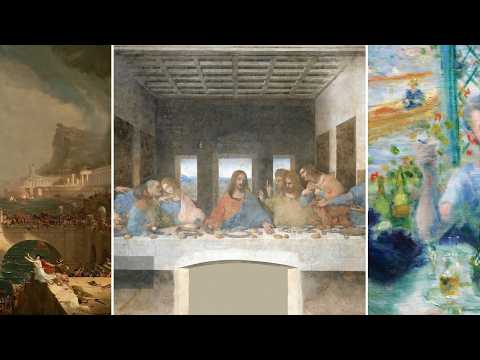 Masterpieces TV — Silent Art Gallery · August 13 Night | da Vinci · The Last Supper & others