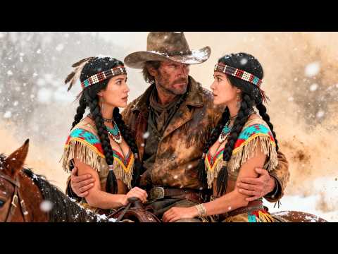 The Widowed Cowboy Found Twin Apache Sisters Frozen in Snow—Both Claimed His Heart