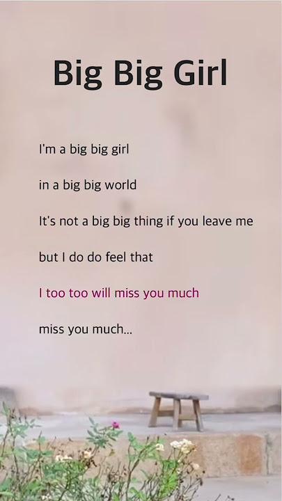 Download lagu Big Big World | Emilia #lyrics #music #pop #song