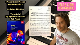 Tarantella Grade 2 Piano Exam ABRSM 2023-24 | Performance at Original Tempo