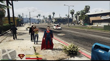 CAN SUPERMAN BEAT GTA 5 POLICE? 💪 Live Stream Challenge! (GTA 5 Mod Gameplay)