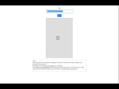 Test get iframe url