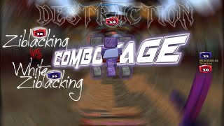 Ziblacking VS White Ziblacking | DESTRUCTION DONAT PLAYERS | COMBOTAGE Vimeworld | дефолт top 1 vime