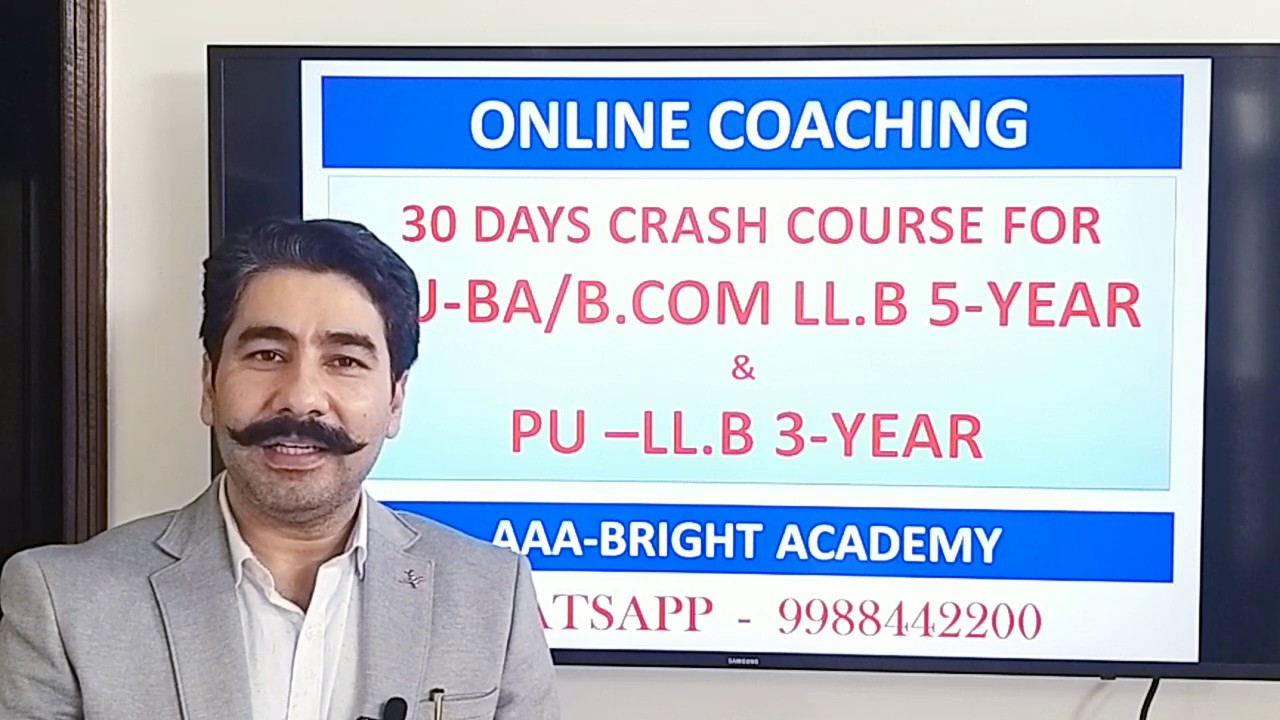PU Llb Entrance Exam Preparation 2020 PU Law Entrance Exam Coaching pu-llb-entrance-exam-preparation-2020-pu-law-entrance-exam-coaching