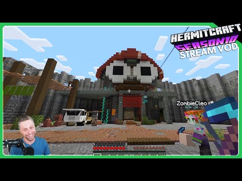 Pranking False with Cleo (it wasn't us obviously)! [Hermitcraft Stream Replay 29/11/24]