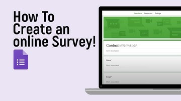 How to Create an online Survey with Google Forms [easy]