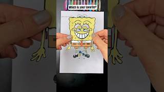 Which eyeballs is your favorite?👀❤️😂#shorts #spongebob #drawing #art #draw #eyes #artist