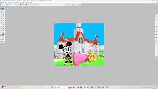 Minnie Mouse 2013 beats up Princess Peach and gets grounded