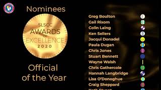 Official of the Year Nominees - Surf Life Saving Awards of Excellence