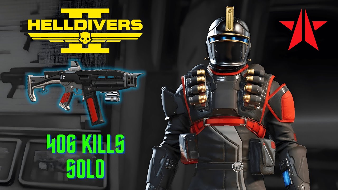 Helldivers 2: Bots Solo Max Difficulty - HMG Emplacement & Shield Generator Relay Build (Deathless)