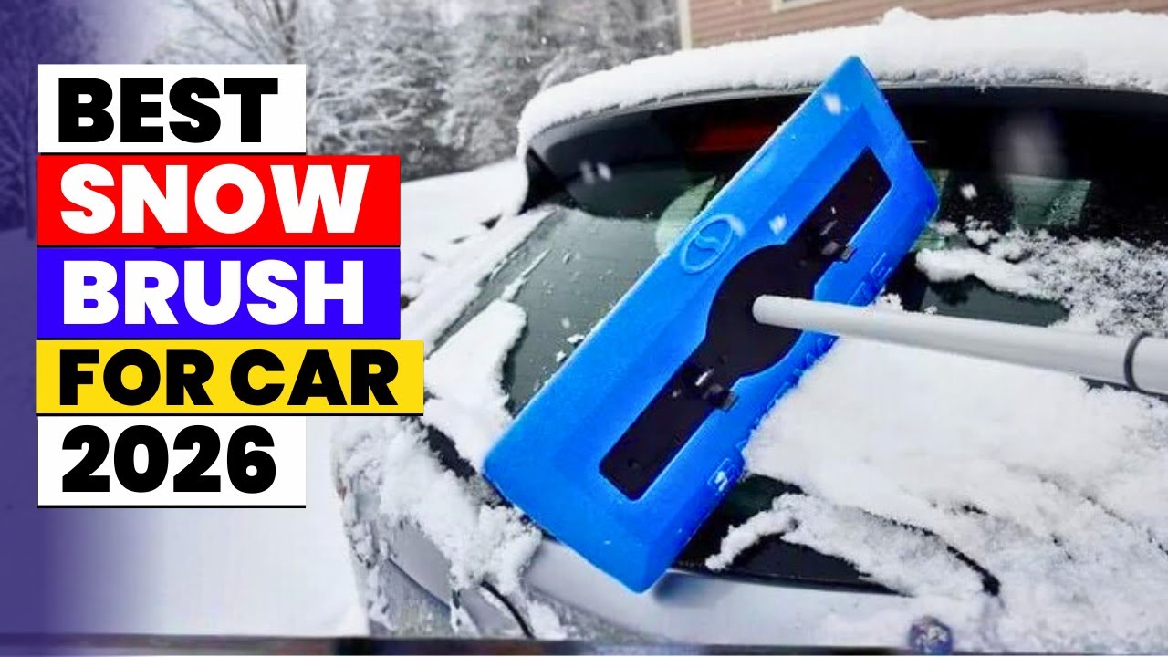 6 лучших автомобильных щеток для удаления снега 2026 года | Лучшая автомобильная щетка для удален...