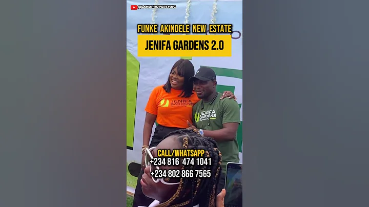 Nollywood Actress, FUNKE AKINDELE Launches New Estate: JENIFA GARDENS 2.0 | Ibeju Lekki, Lagos