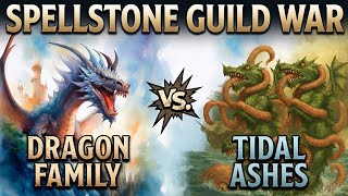 Spellstone: Guild War - lets try to beat Tidal Ashes again Round 1 screenshot 4