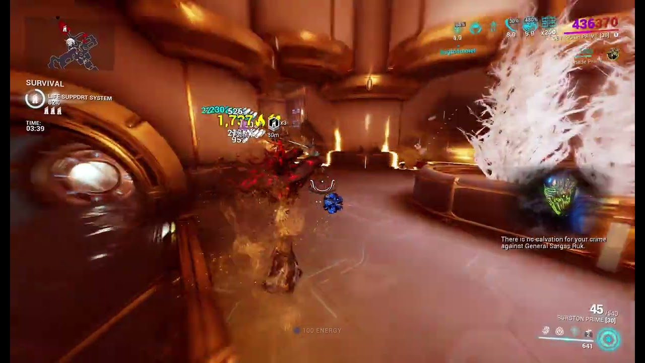 Warframe Sevagoth with nokko subsume