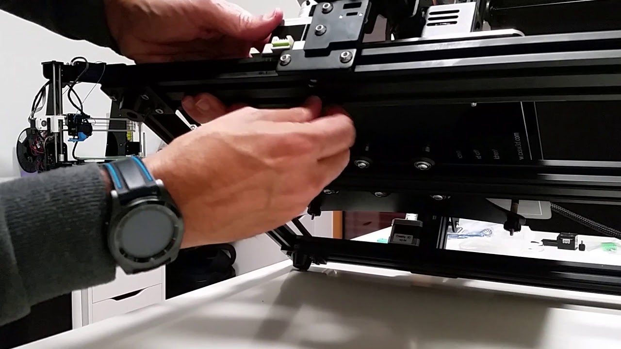 Creality CR-10S unboxing and assembly timelapse - YouTube