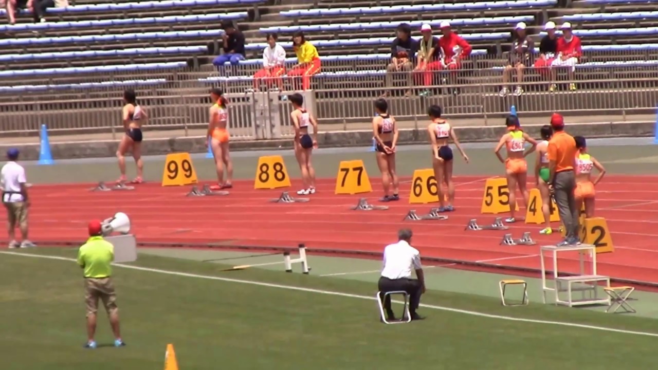 第70回京都府高等学校陸上競技対校選手権大会 女子0ｍ決勝 Youtube