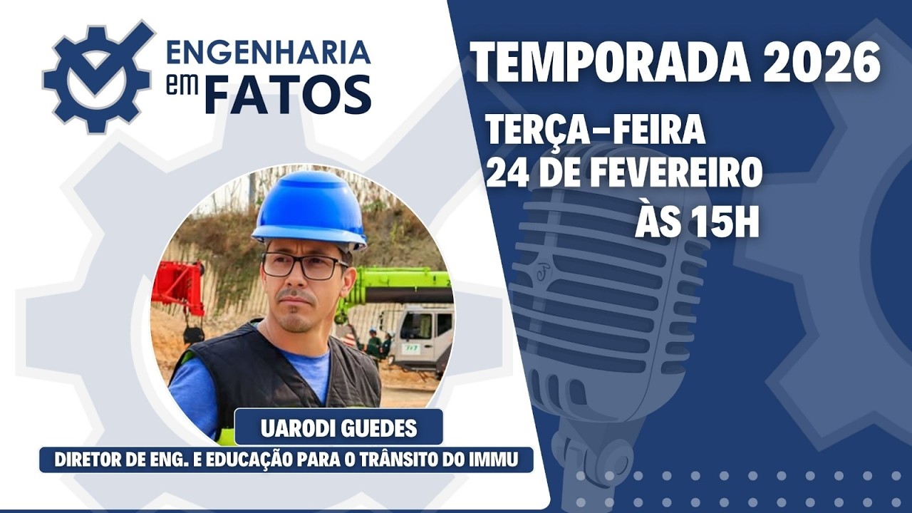 Engenharia Em Fatos - Engenheiro Uarodi Guedes - Ep. 39