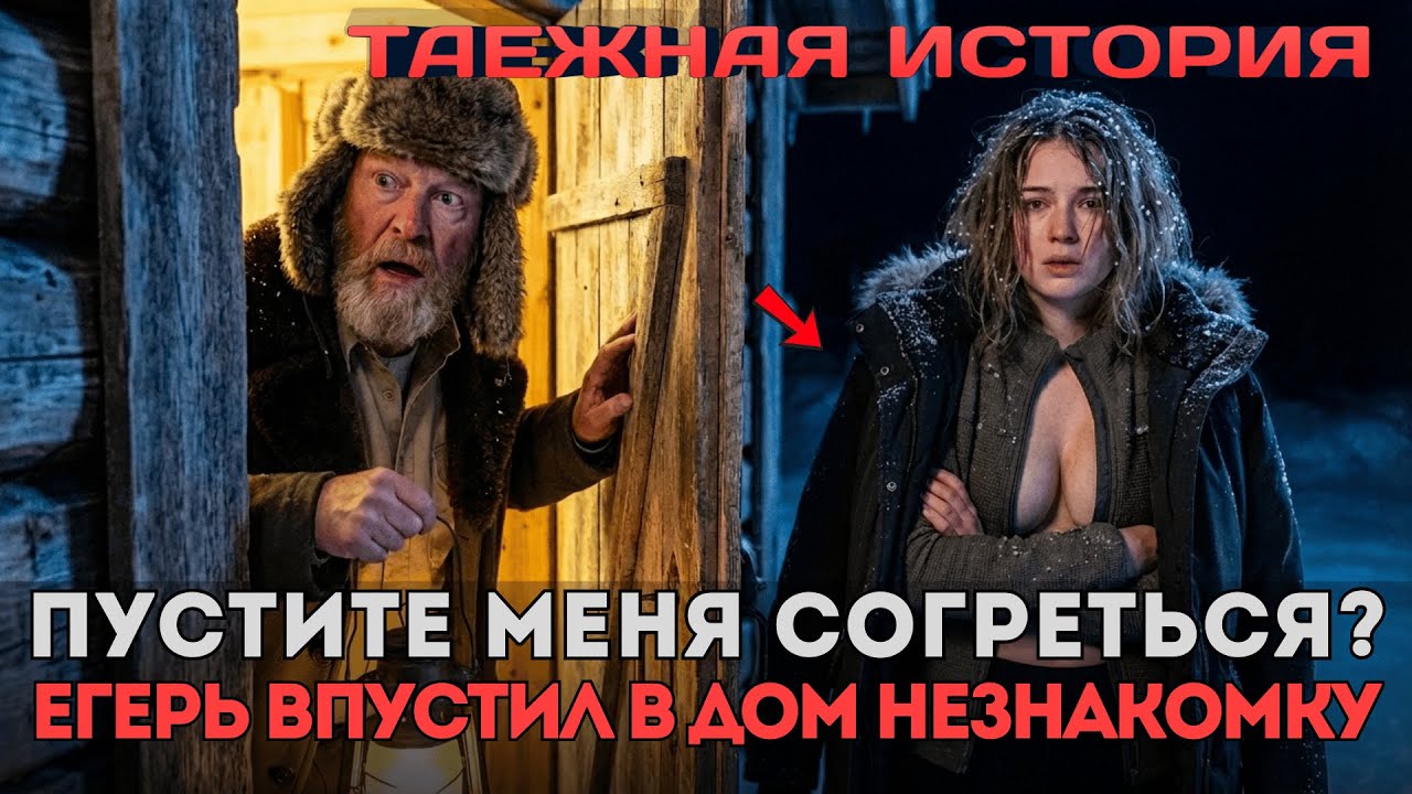 Один ЛЕЖАК на ДВОИХ: Как суровый егерь отогревал ночную гостью...