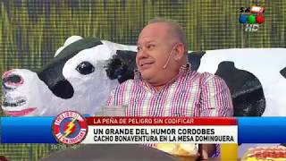 Cacho Buenaventura en La Peña de Peligro sin Codificar - El sodero, bicho cascarudo, el fútbol.